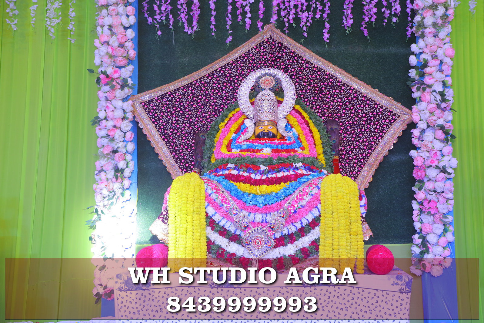 Khatu Shyam Baba Shringar by Sonu Goyal Shyam Darbar Agra